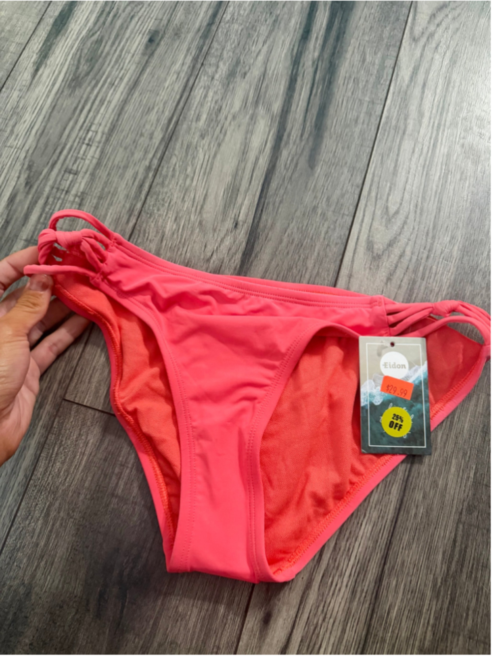 Women's Eidon Bikini Bottoms Size XS Pink